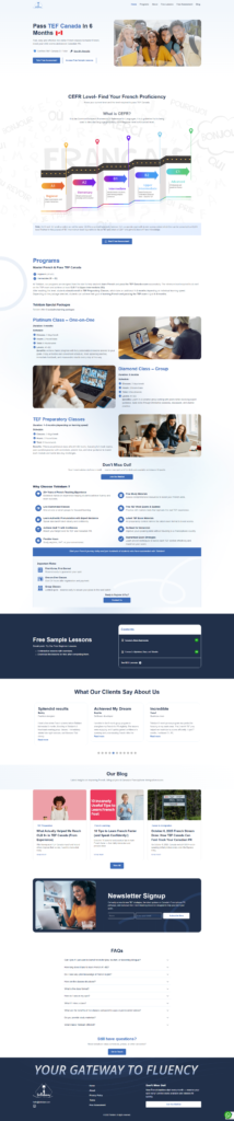 Tobidam French Learing Showcase