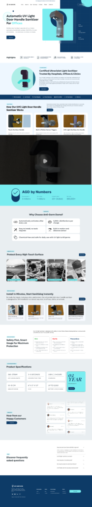 ANTI-GERM DOME Showcase