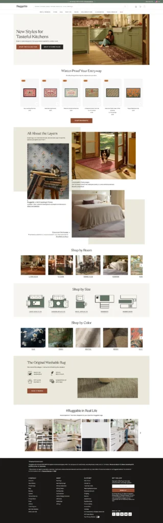 Ruggable Website Showcase
