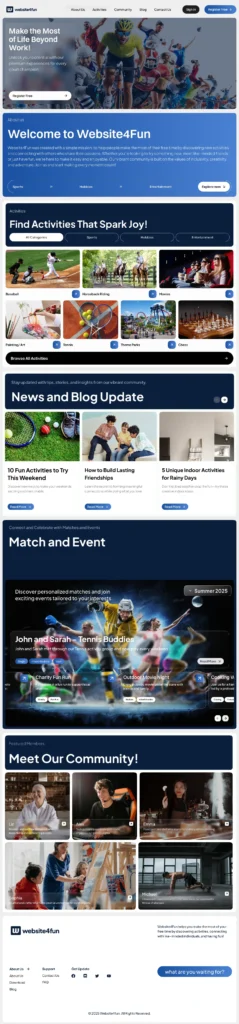 Webiste4Fun Showcase